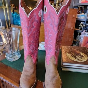 Tony Lama Buckaroo Bridle Boots
